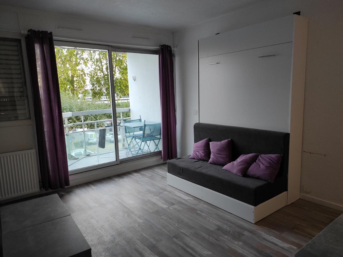 Joli Studio Vu Sur L Adour Dans Residence Calme 닥스 외부 사진